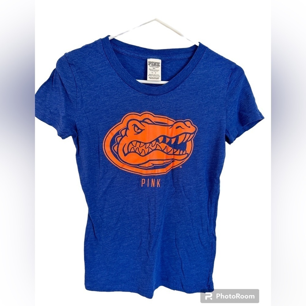 Victoria secret Pink VS with 5th & Ocean university of Florida gator T shirt sm